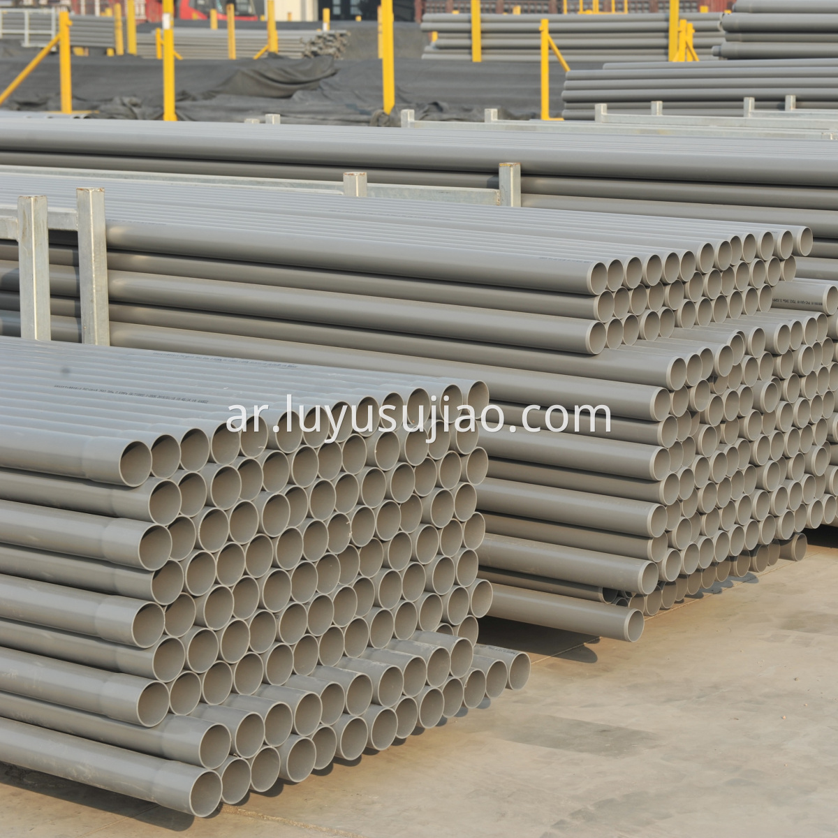 PVC-M high-impact pipes